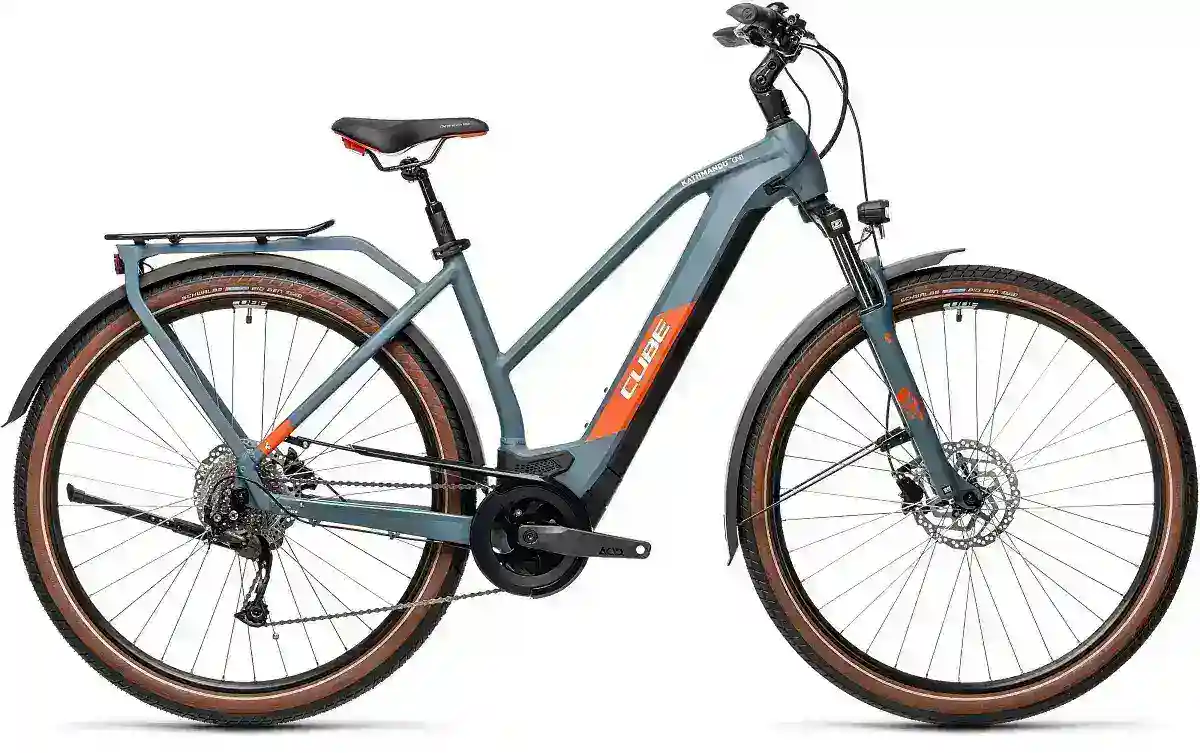 Электровелосипед Cube 2021 KATHMANDU Hybrid One 500 Trapeze