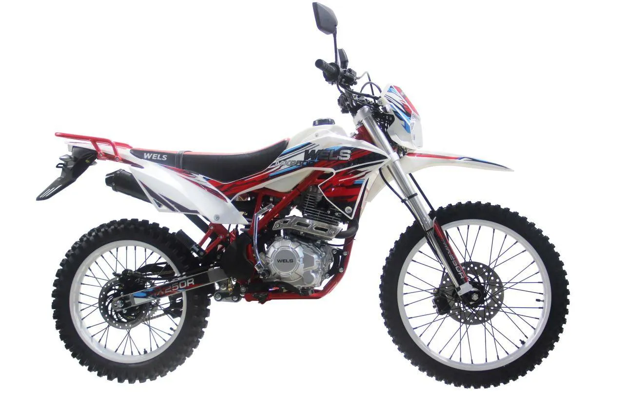 Кроссовый мотоцикл Питбайк WELS MX250R для начинающих