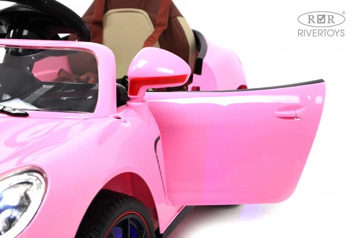 Детский электромобиль Rivertoys Porsche A444AA(кожа-EVA)
