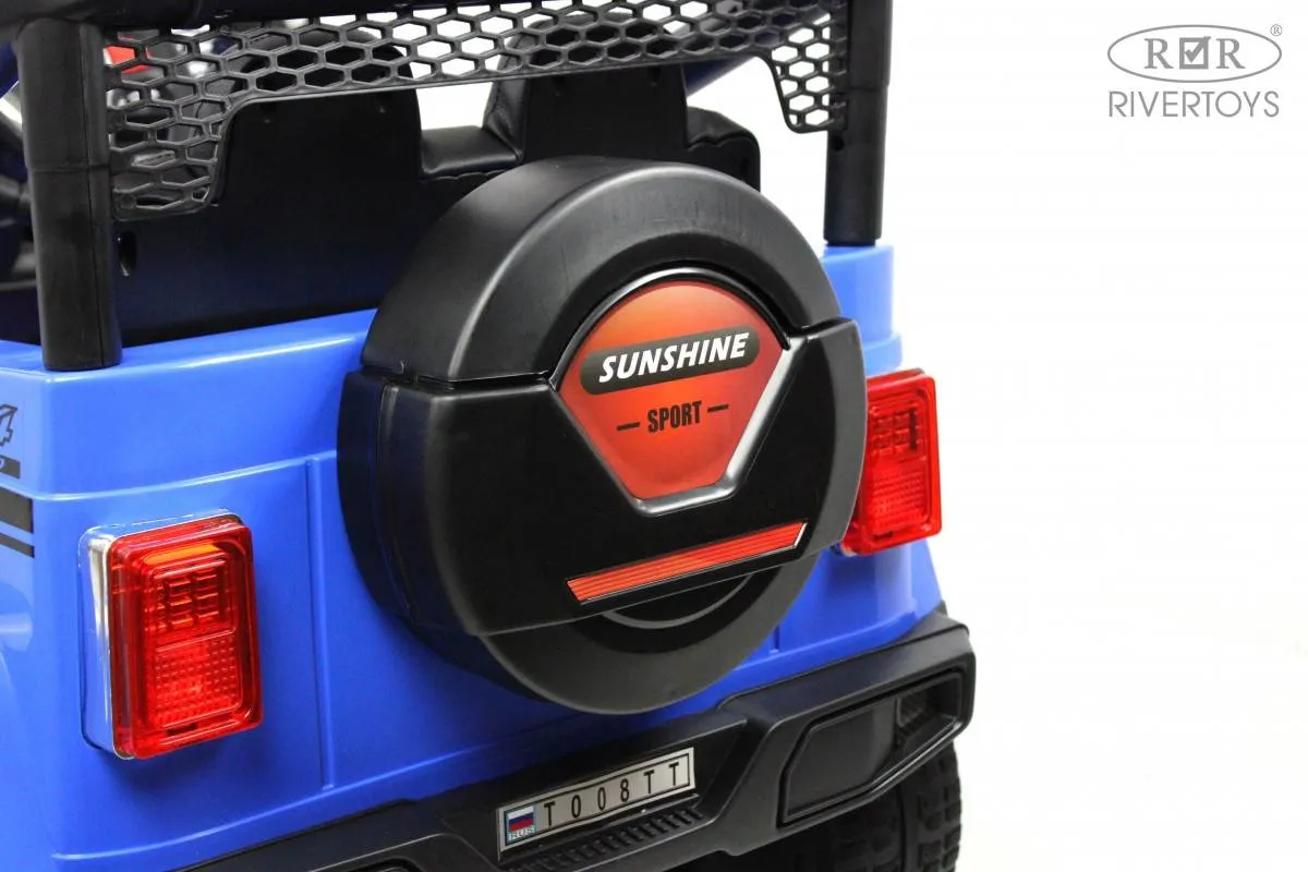 Детский электромобиль Rivertoys Jeep T008TT 4WD