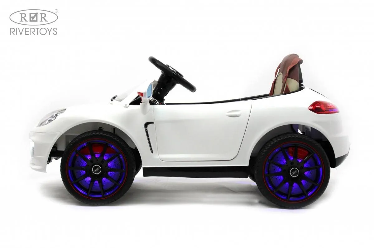 Детский электромобиль Rivertoys Porsche A444AA(кожа-EVA)