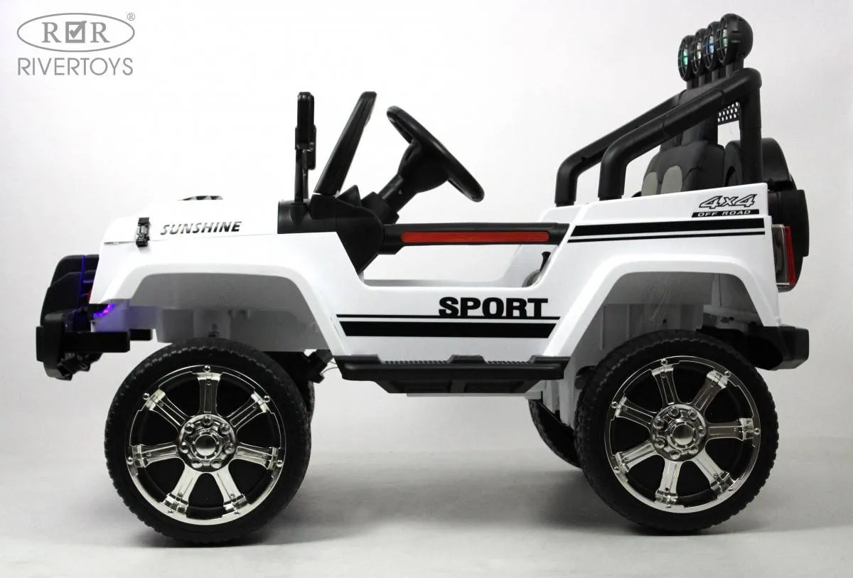 Детский электромобиль Rivertoys Jeep T008TT 4WD