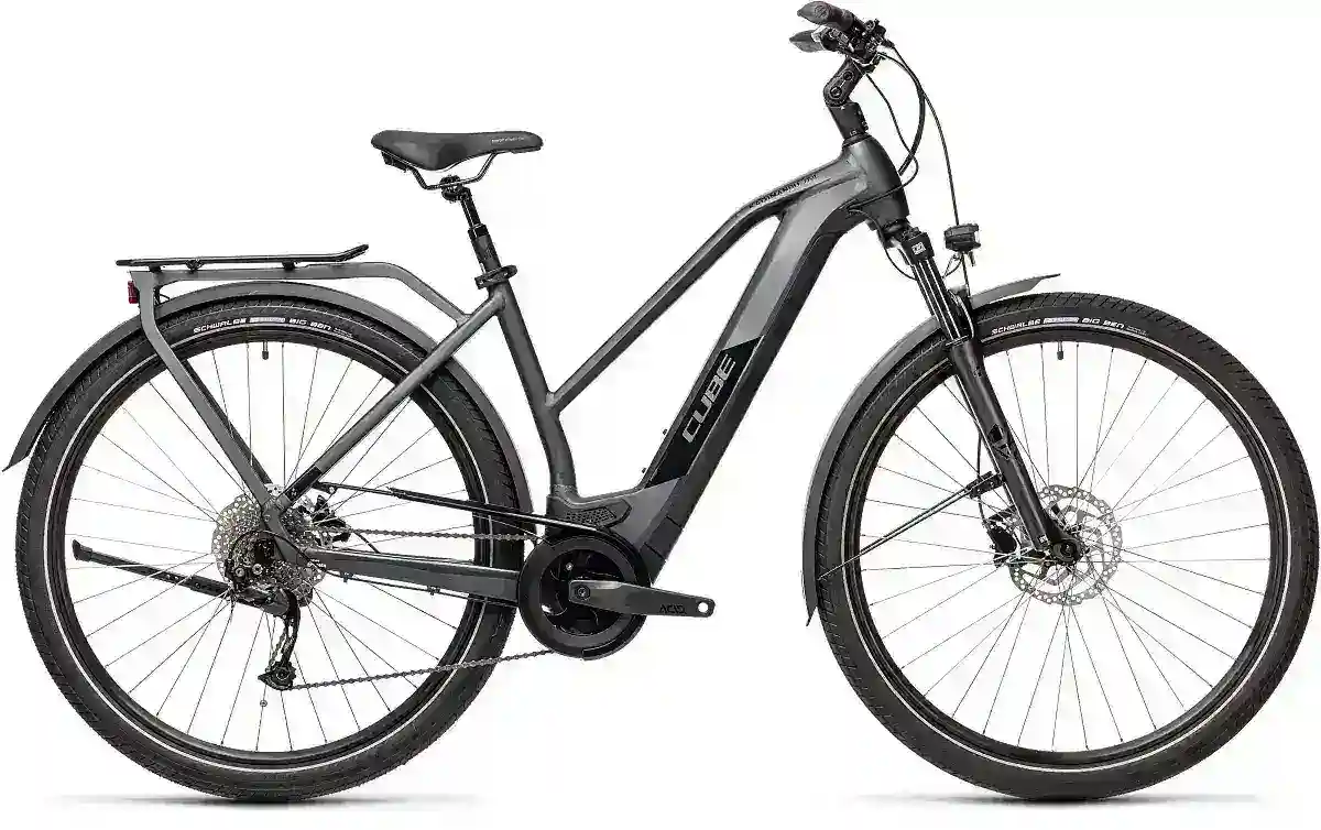 Электровелосипед Cube 2021 KATHMANDU Hybrid One 500 Trapeze