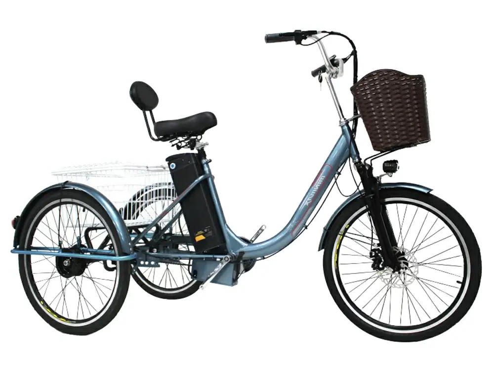 Электровелосипед Green Camel Трайк-B (R24 500W 48V 20Ah) задний привод