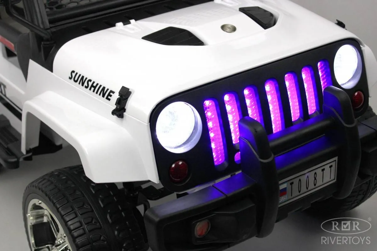 Детский электромобиль Rivertoys Jeep T008TT 4WD