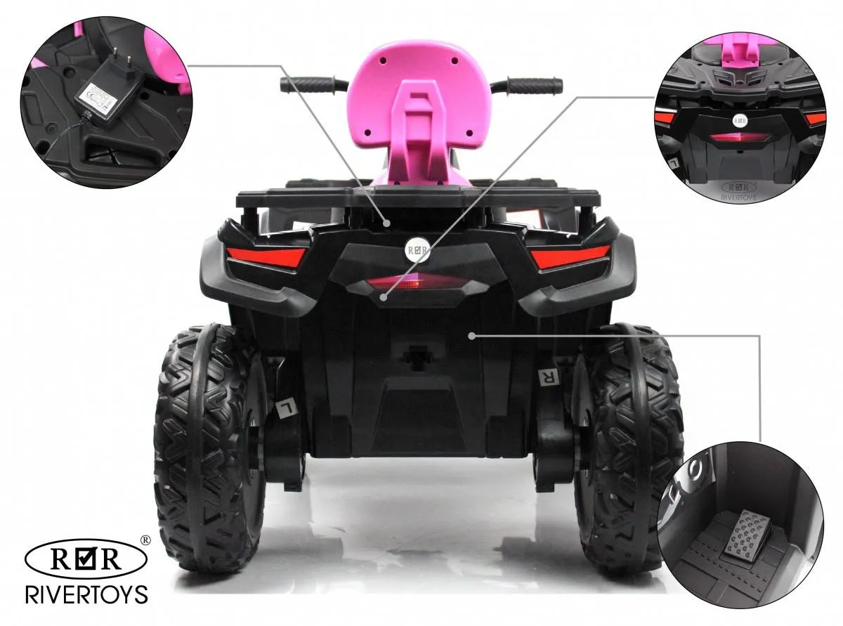 Детский электроквадроцикл Rivertoys T001TT 4WD