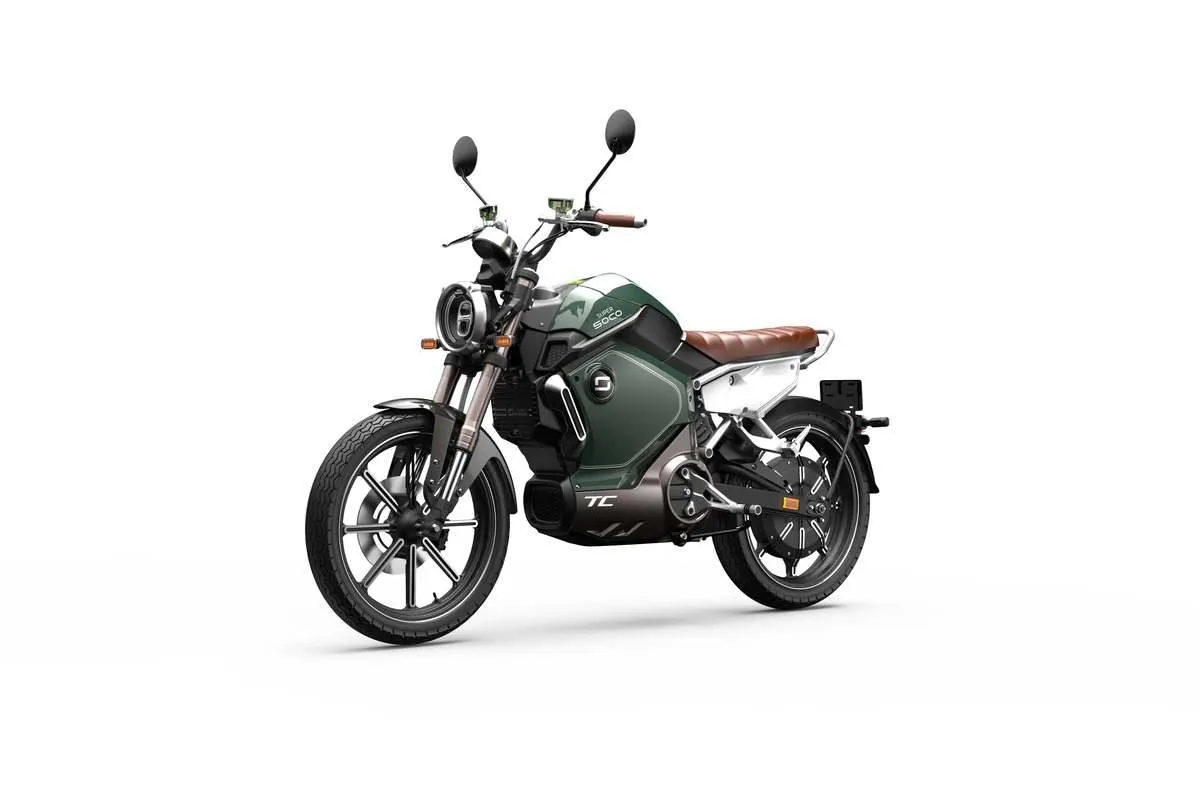 Электромотоцикл Super Soco TC