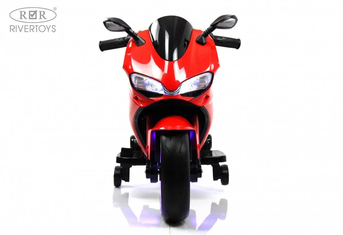 Детский электромотоцикл Rivertoys A001AA