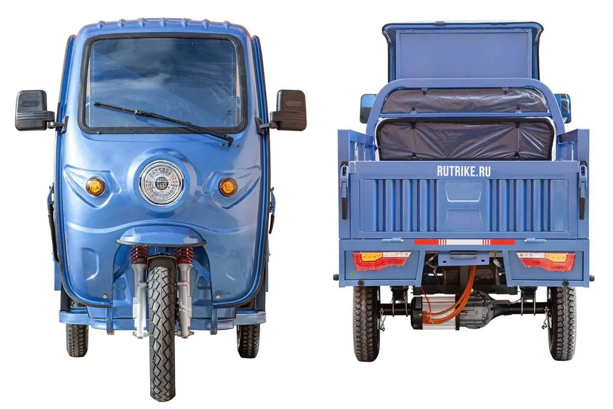 Грузовой электротрицикл Rutrike Гермес Pro 1500 72V2200W
