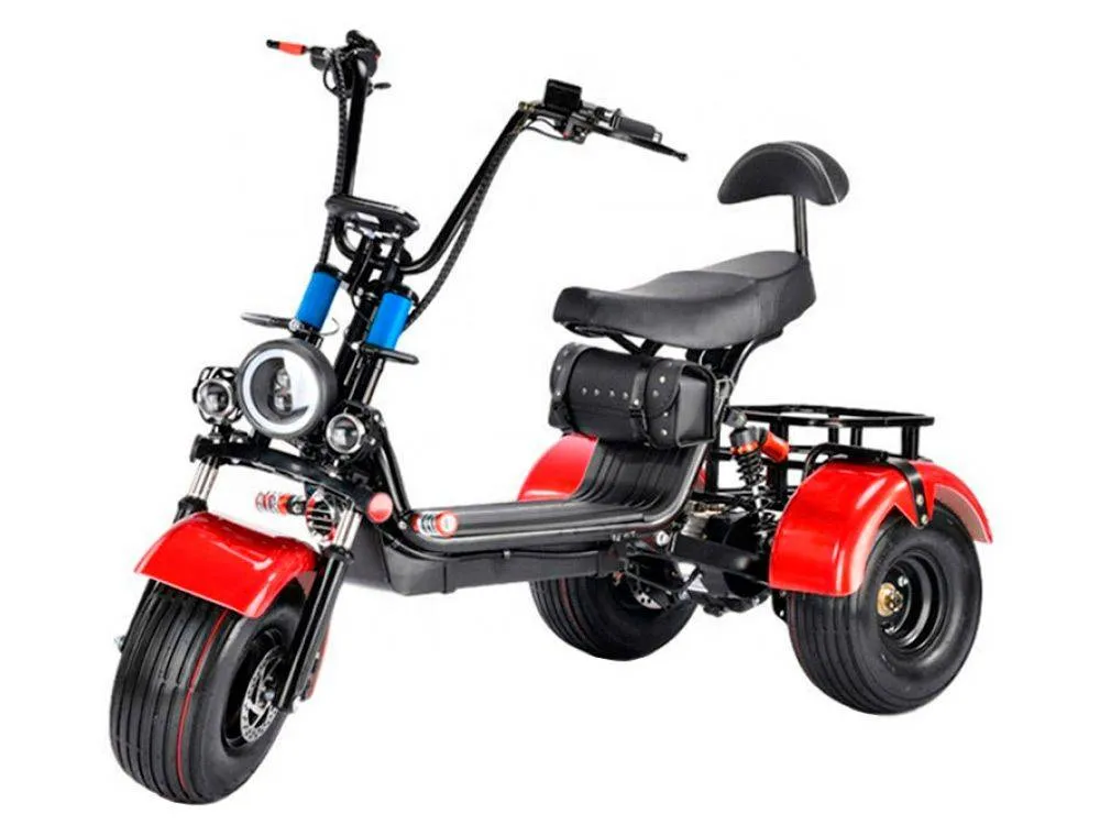 Электроскутер GT Citycoco X5 Trike