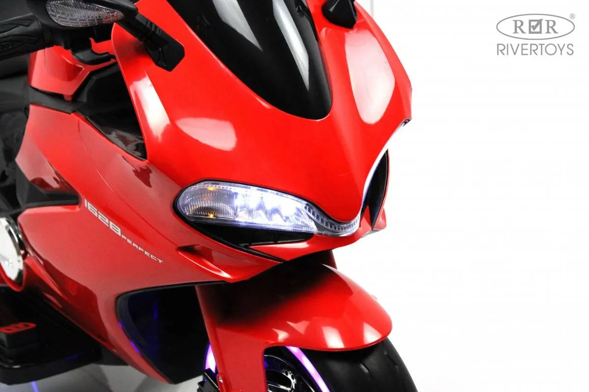 Детский электромотоцикл Rivertoys A001AA