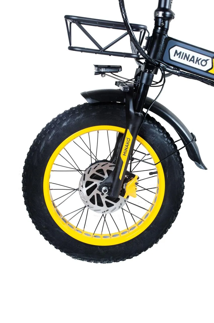 Электровелосипед Minako F10 Dual