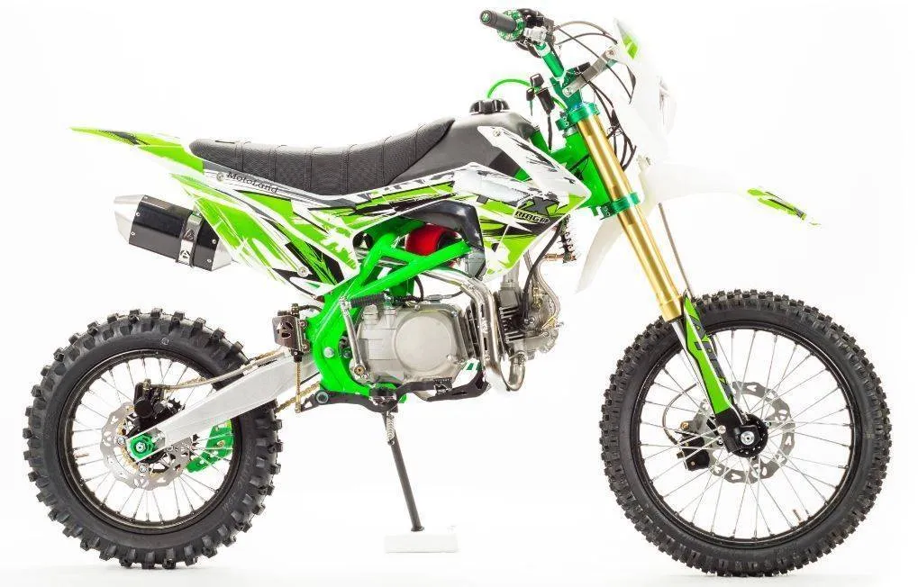 Мотоцикл Питбайк Motoland кроссовый APEX125 для начинающих