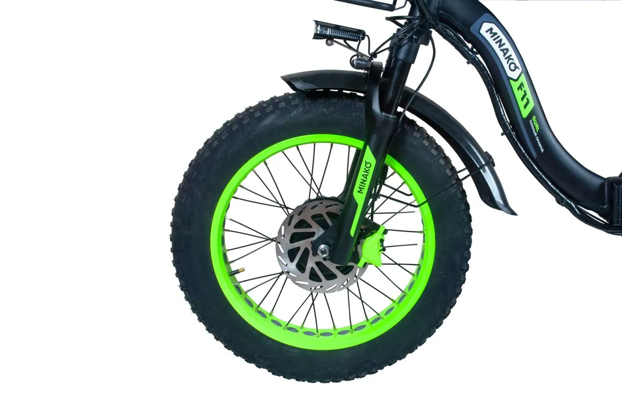 Электровелосипед Minako F11 Dual