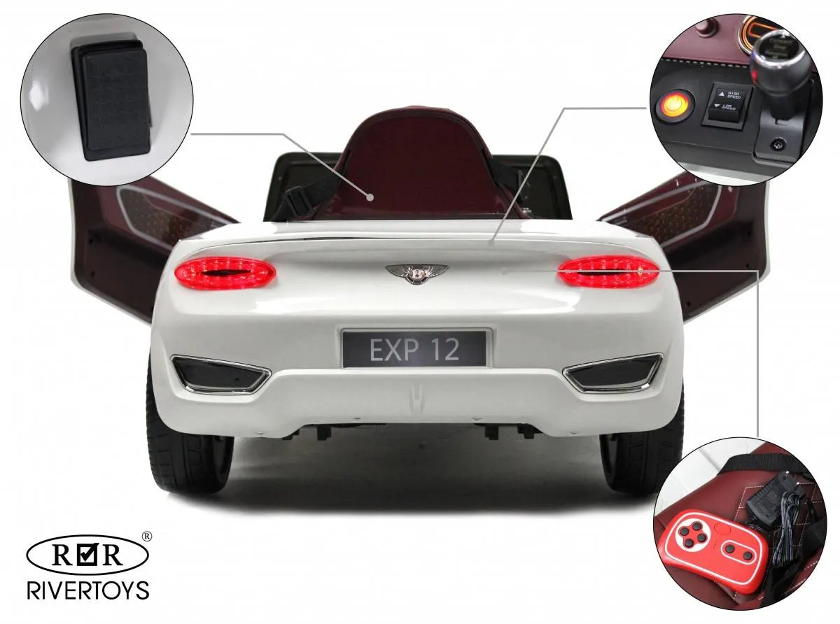 Детский электромобиль Rivertoys Bentley EXP12 (JE1166)