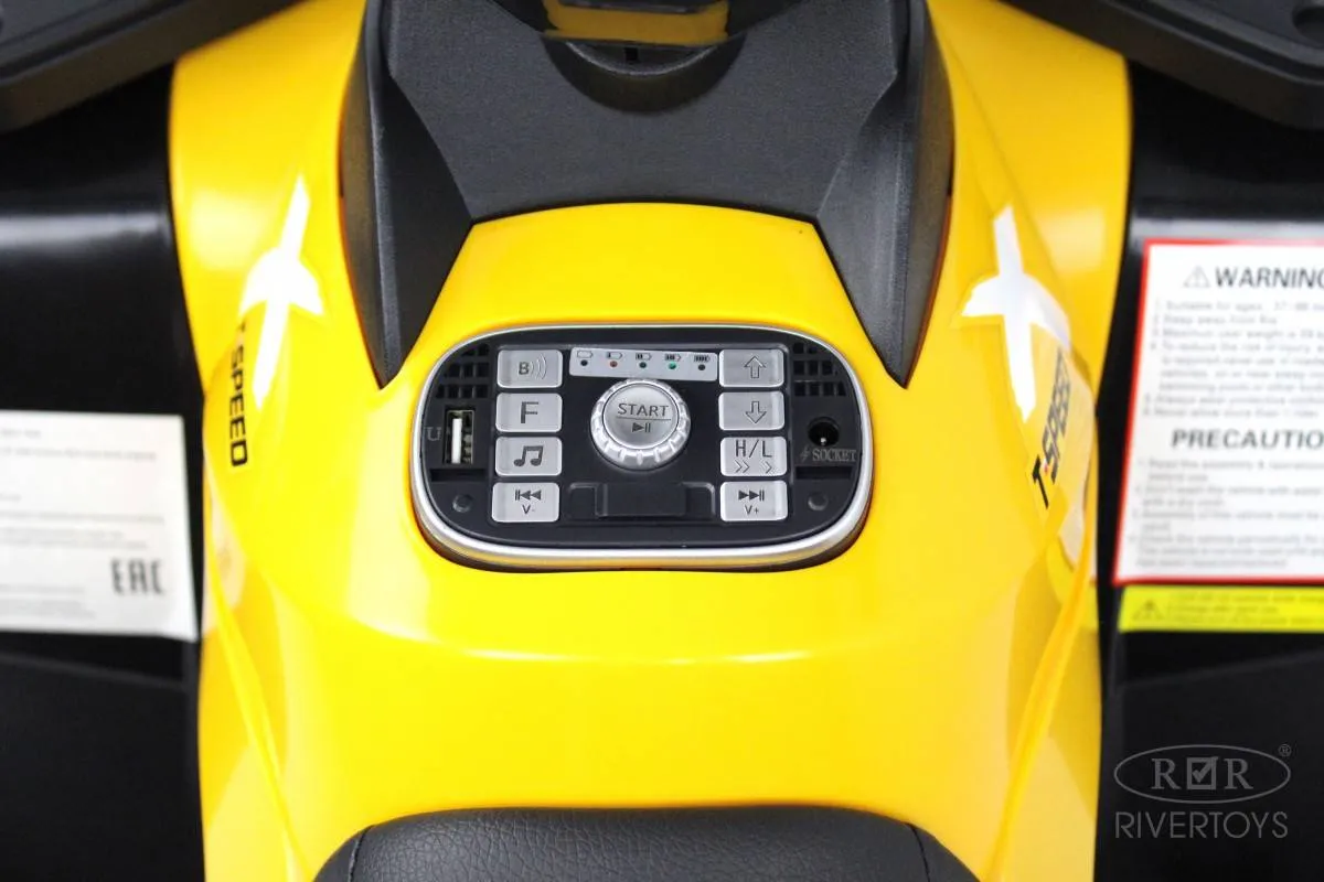 Детский электроквадроцикл Rivertoys T001TT 4WD