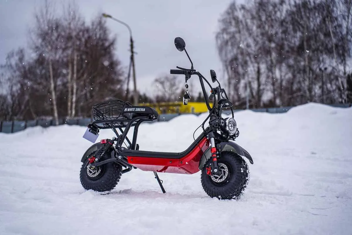 Электроскутер WHITE SIBERIA MINI R 1.5 1200W