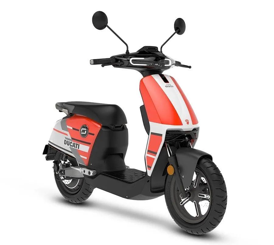 Электромотоцикл Super Soco CUX SE DUCATI