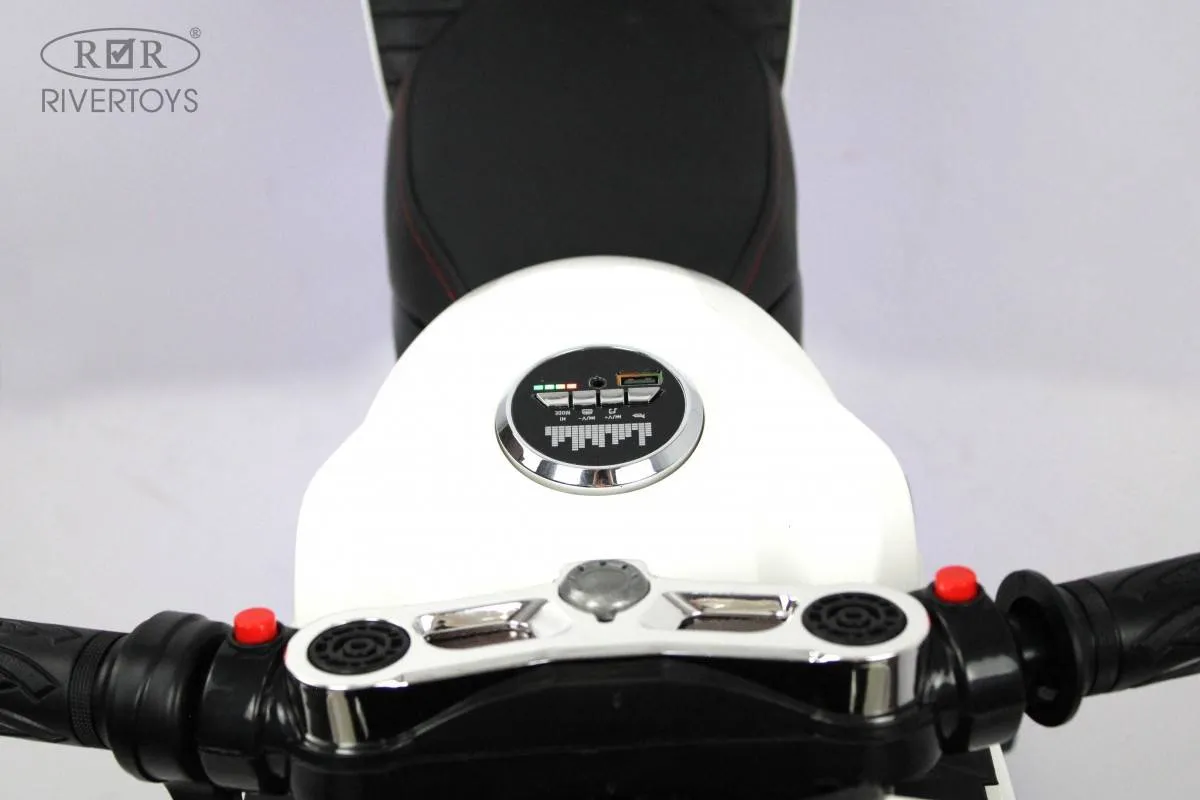Детский электромотоцикл Rivertoys A001AA