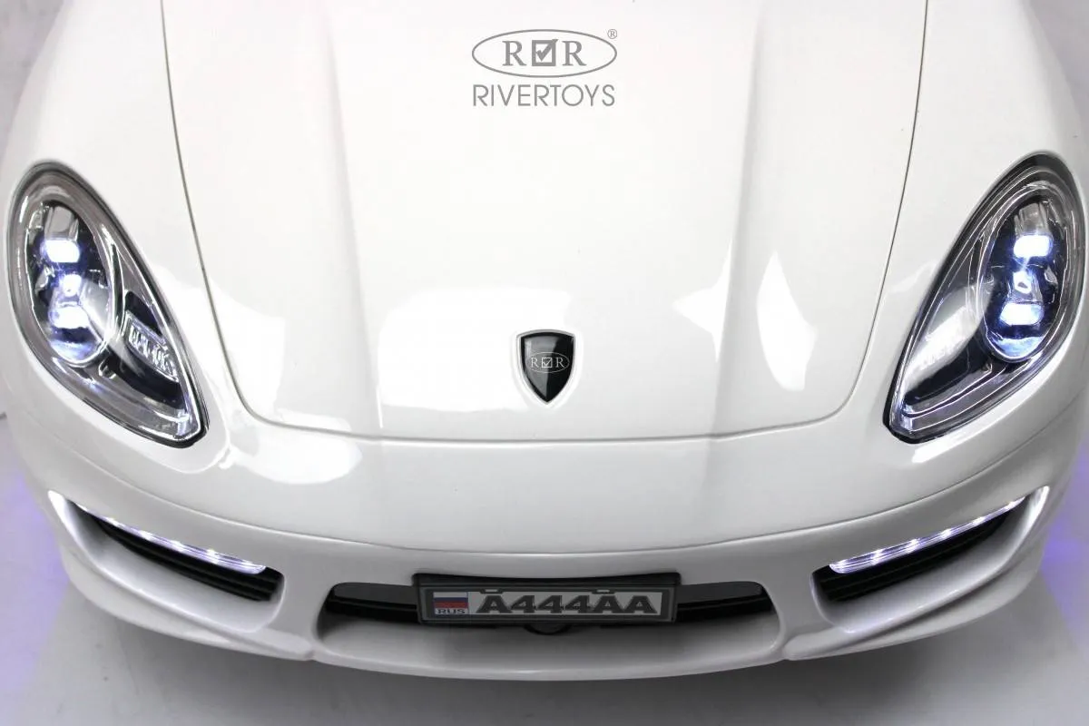 Детский электромобиль Rivertoys Porsche A444AA(кожа-EVA)