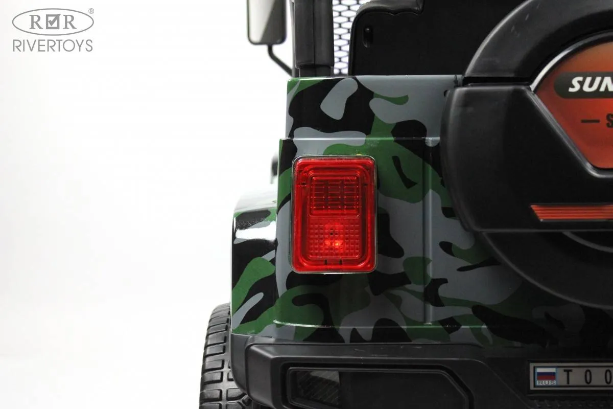 Детский электромобиль Rivertoys Jeep T008TT 4WD