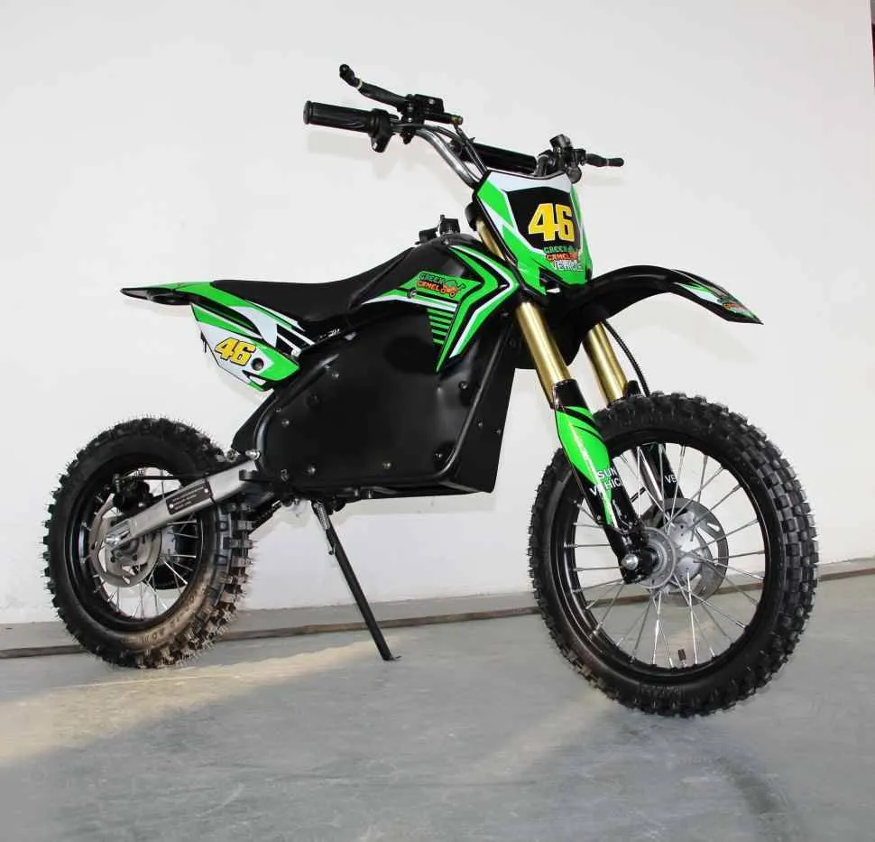 Электромотоцикл Green Camel Питбайк DB500, 48V 1500W R14/R12