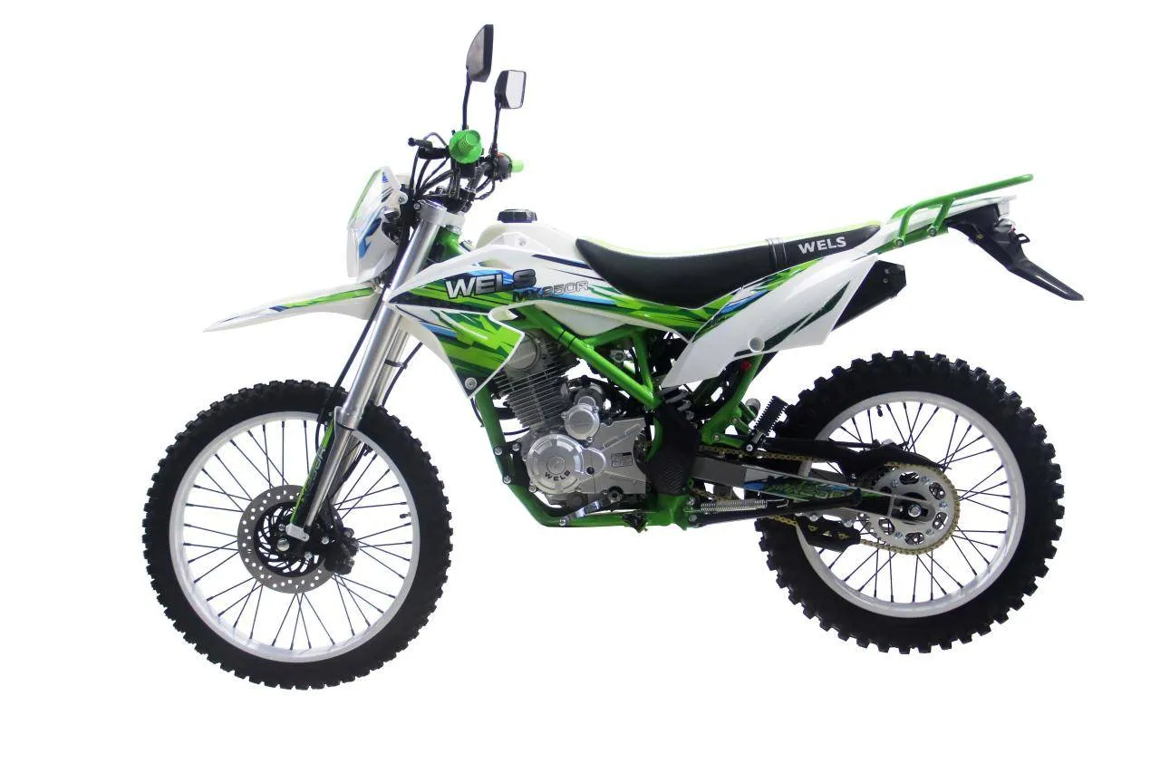 Кроссовый мотоцикл Питбайк WELS MX250R для начинающих