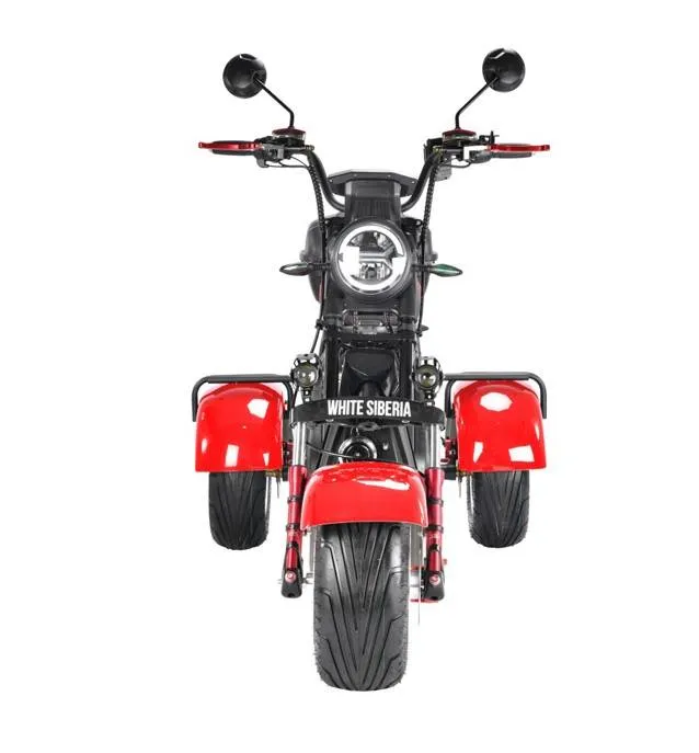Электроскутер WHITE SIBERIA PRO TRIKE 3000W