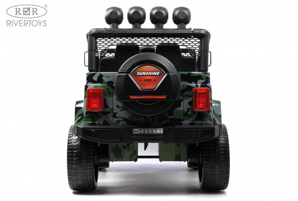 Детский электромобиль Rivertoys Jeep T008TT 4WD