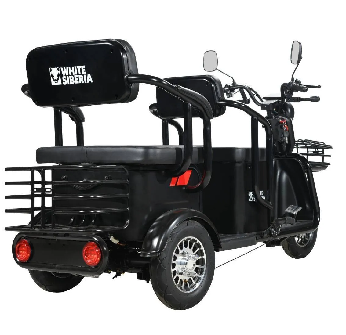 Электротрицикл WHITE SIBERIA SIBTRIKE R 2000W
