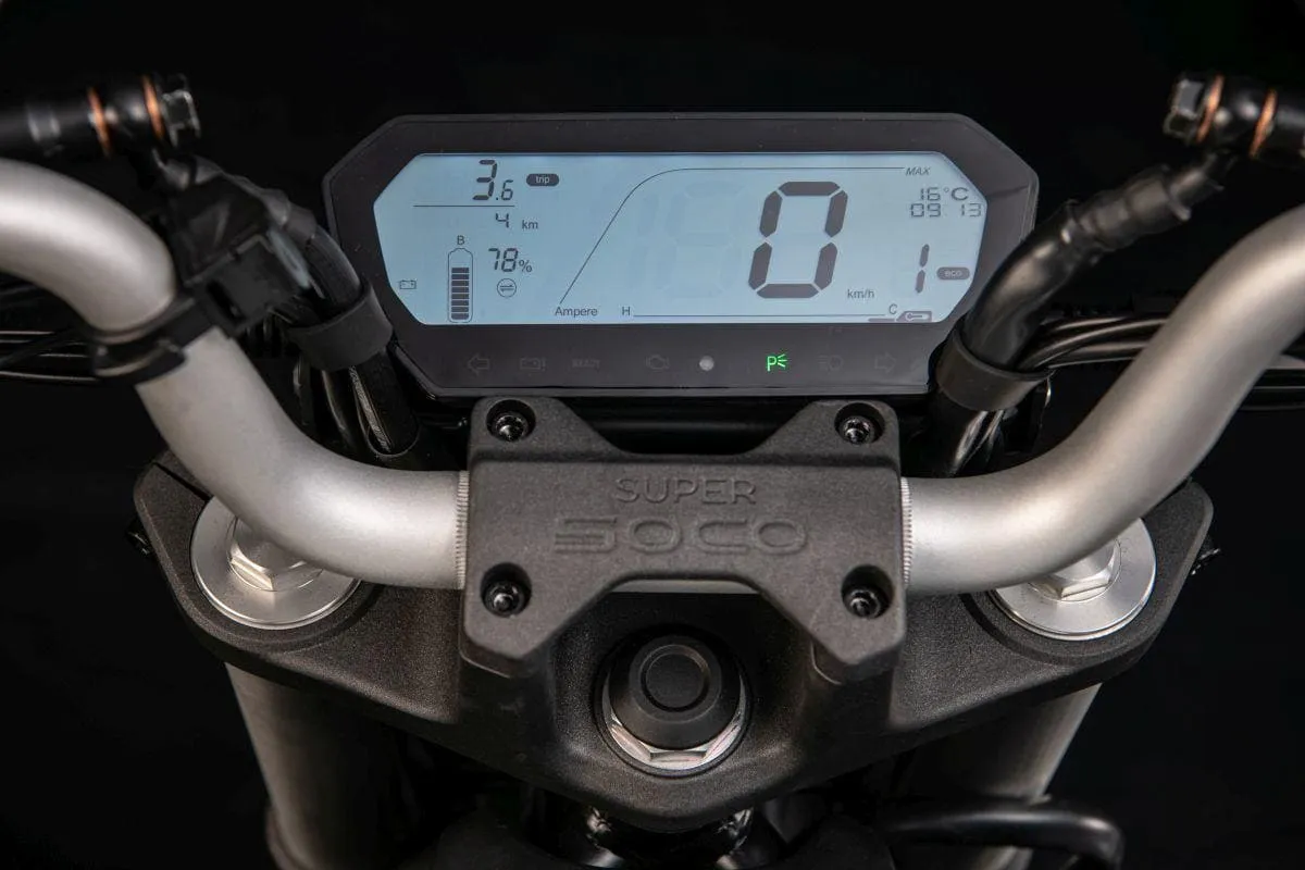 Электромотоцикл Super Soco TS Street Hunter