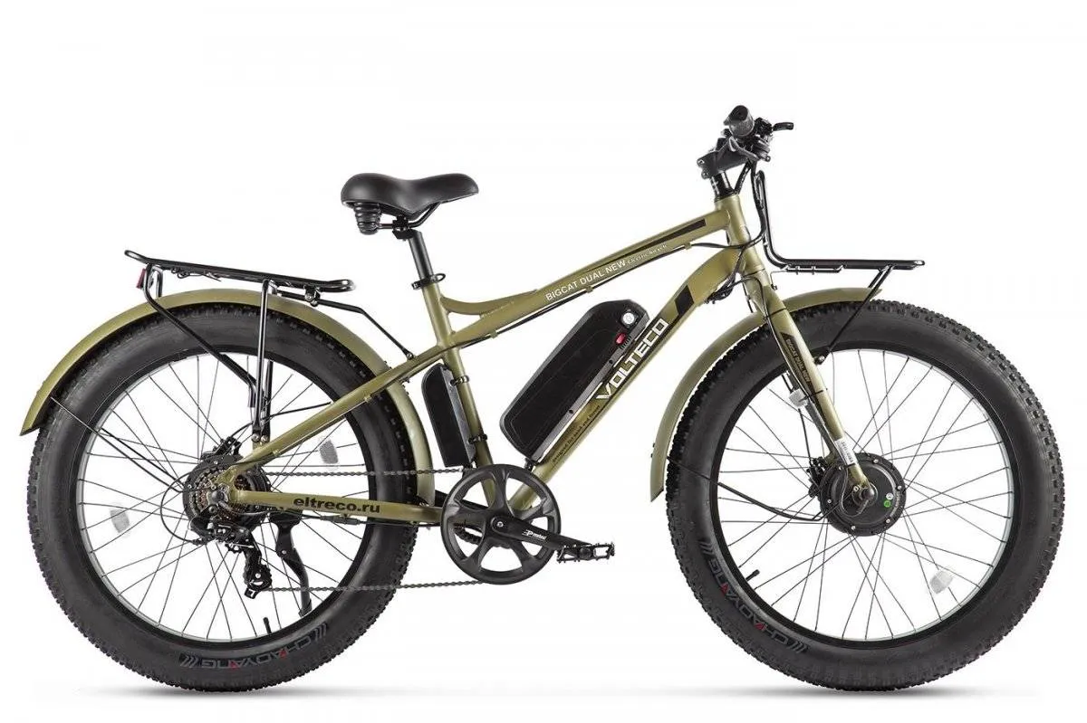Электровелосипед Volteco BIGCAT DUAL NEW фэтбайк