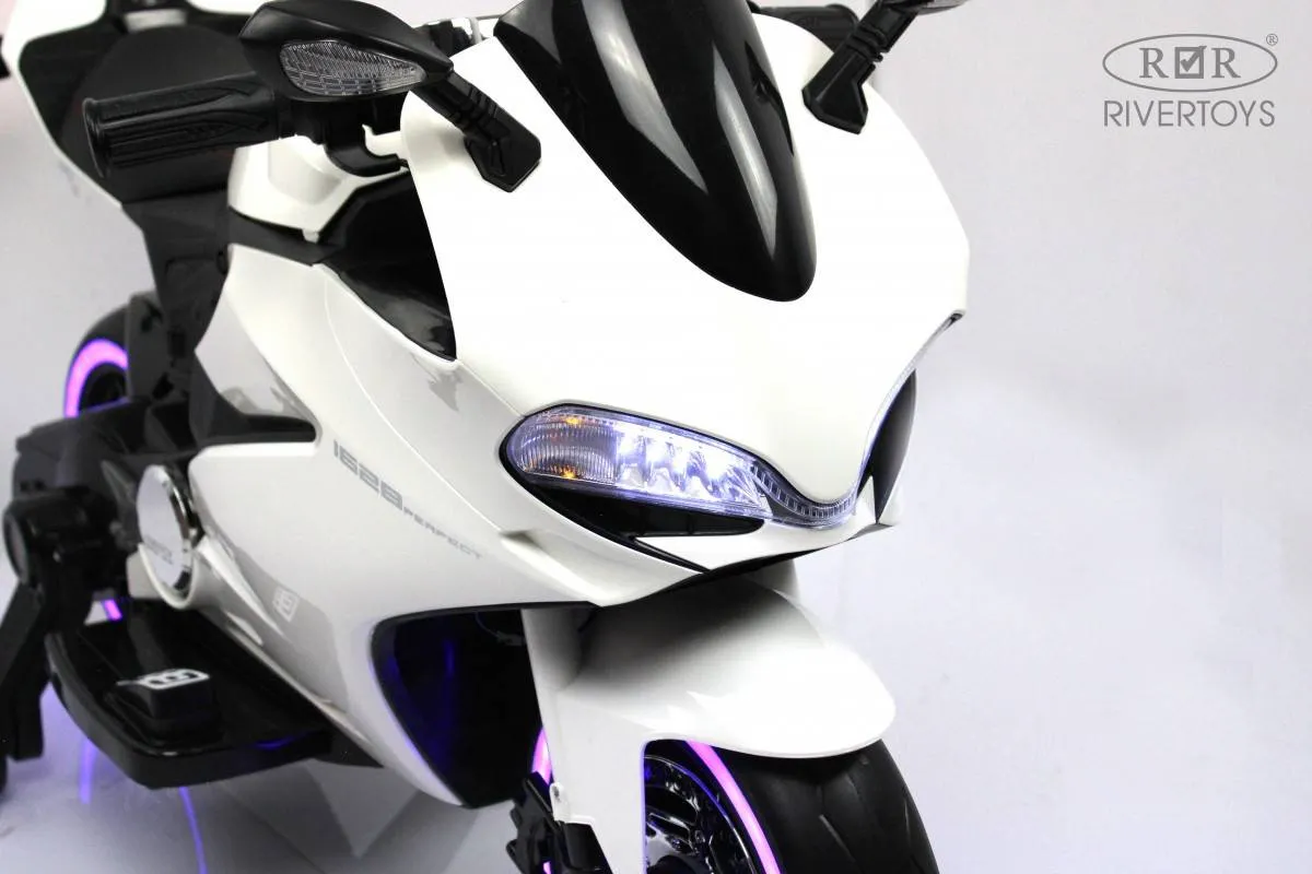 Детский электромотоцикл Rivertoys A001AA
