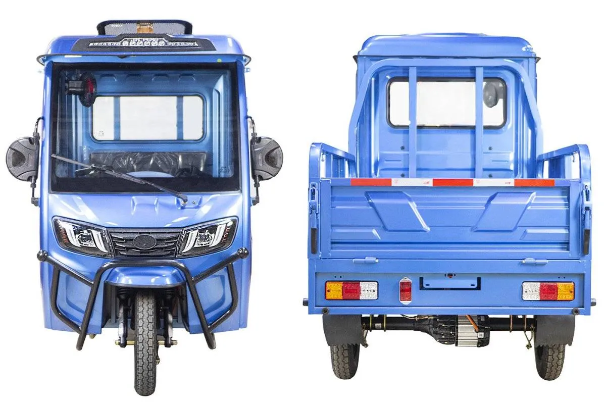 Грузовой электротрицикл Rutrike КАРГО Кабина 1500 60V1000W