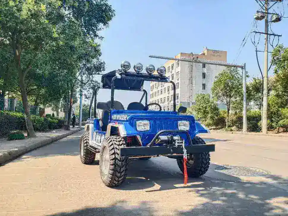 Электромобиль Green Camel Джип (60V 1500W R8 Дифференциал)