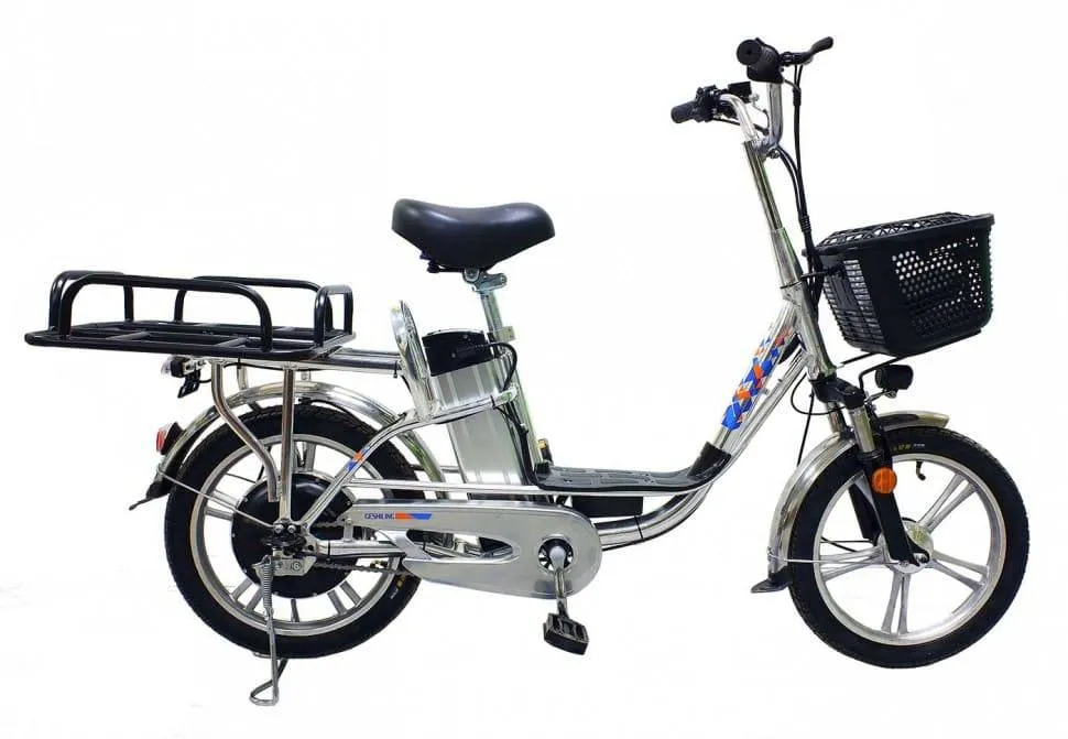 Электровелосипед Green Camel Транк-18 (R18 350W 48V) Алюм