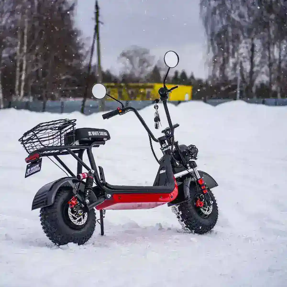 Электроскутер WHITE SIBERIA MINI R 1.5 1200W