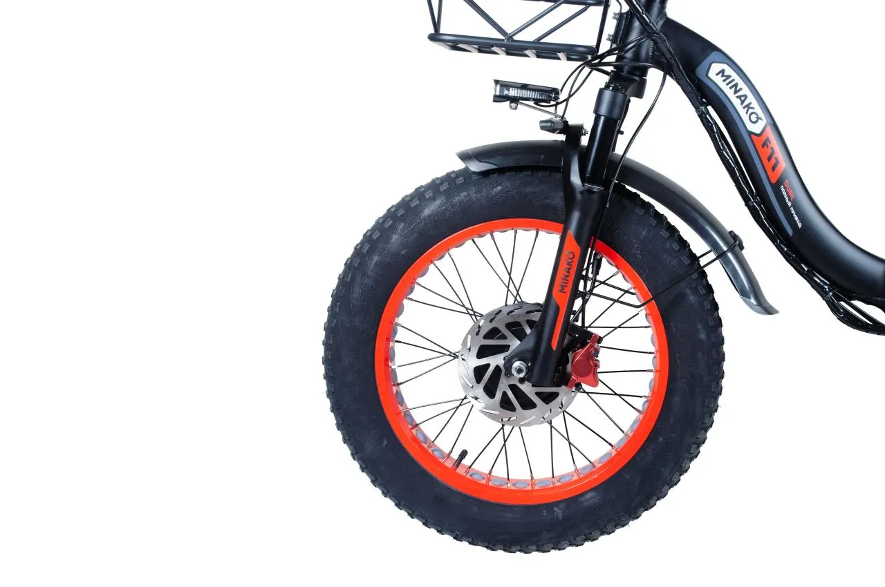 Электровелосипед Minako F11 Dual