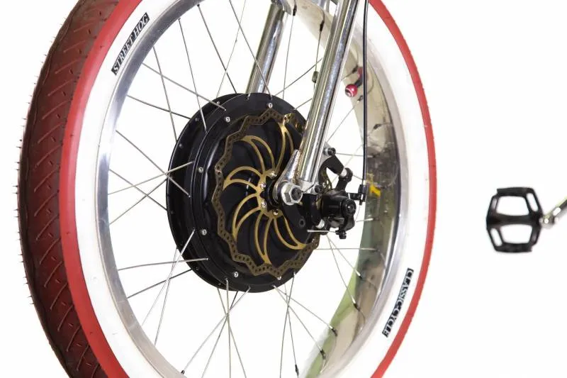 Электровелосипед OxyVolt 3G BIKE с корзиной