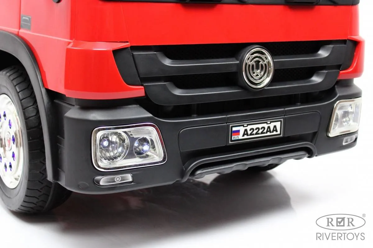 Детский электромобиль Rivertoys A222AA (пожарная)