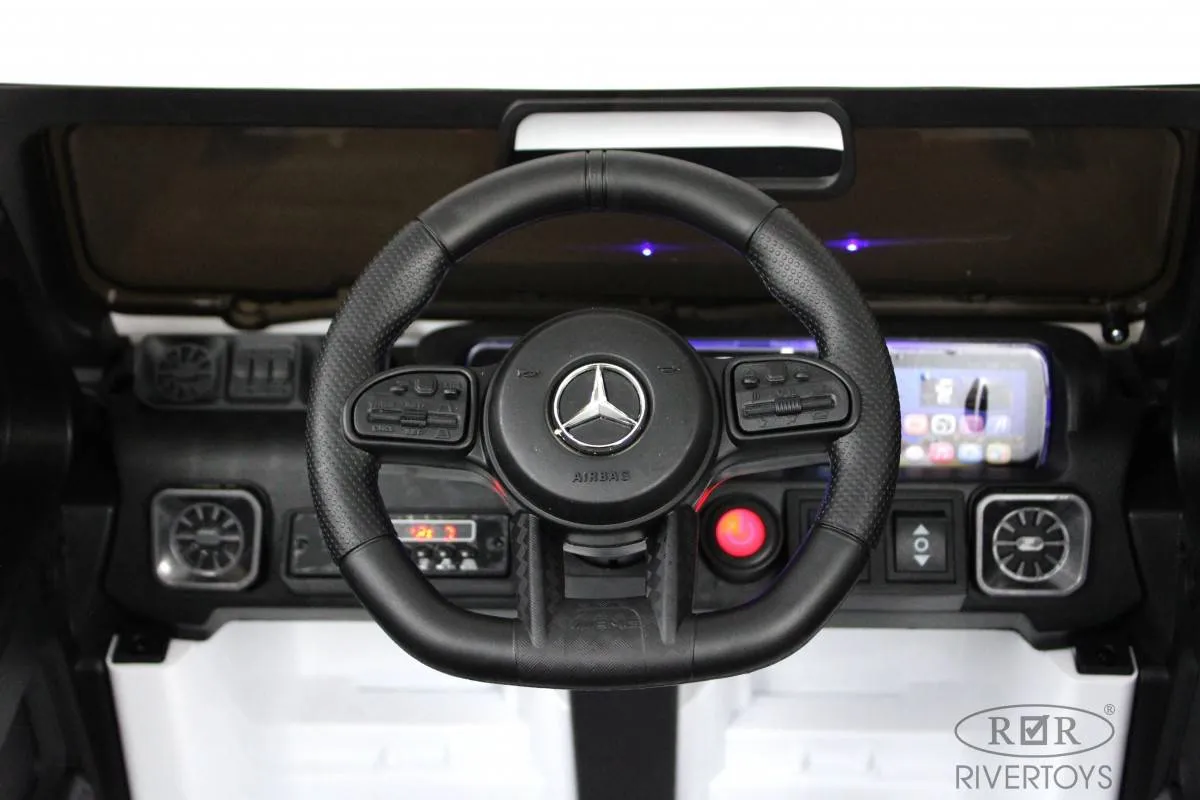 Детский электромобиль Rivertoys Mercedes-Benz G63 (K999KK)