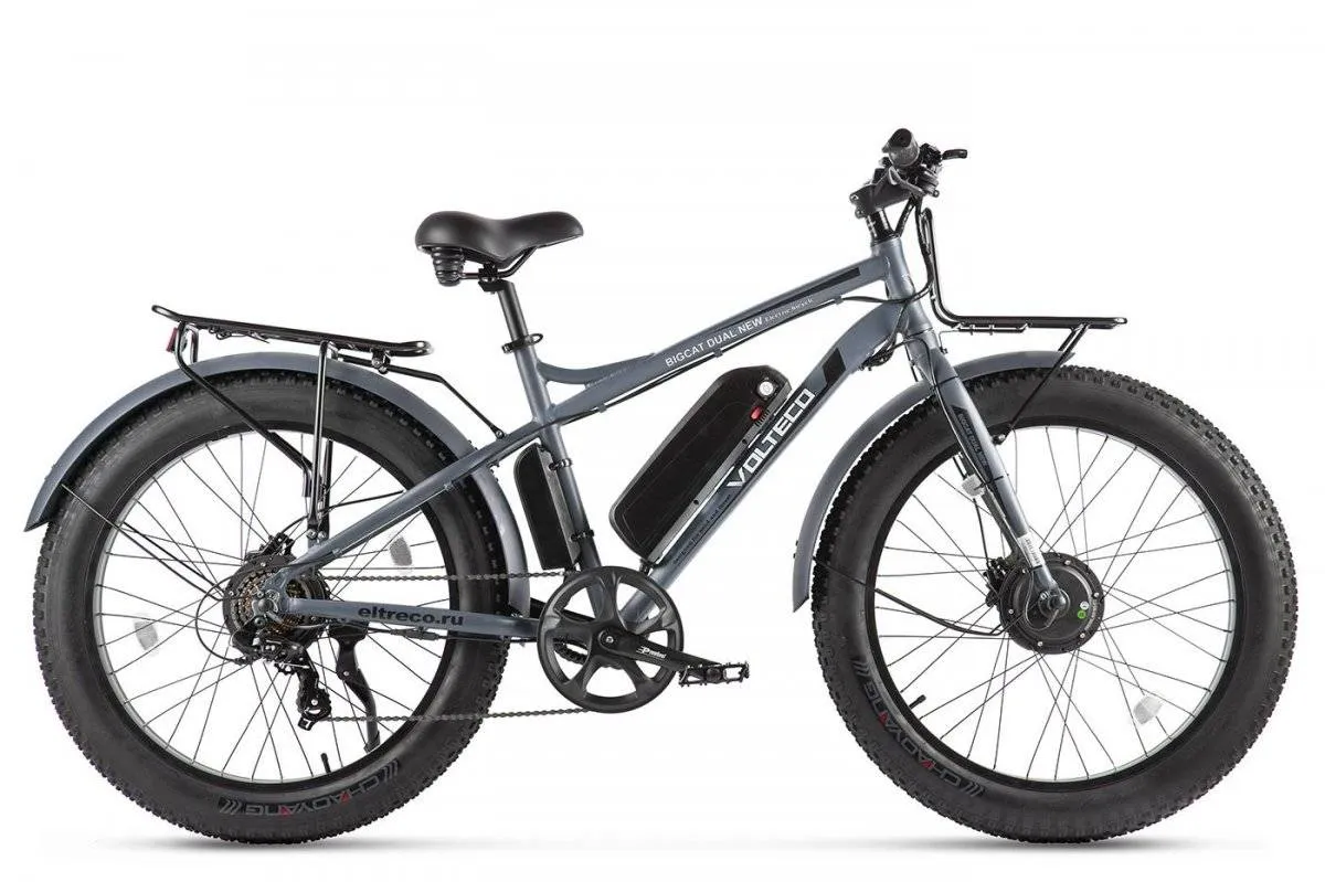 Электровелосипед Volteco BIGCAT DUAL NEW фэтбайк