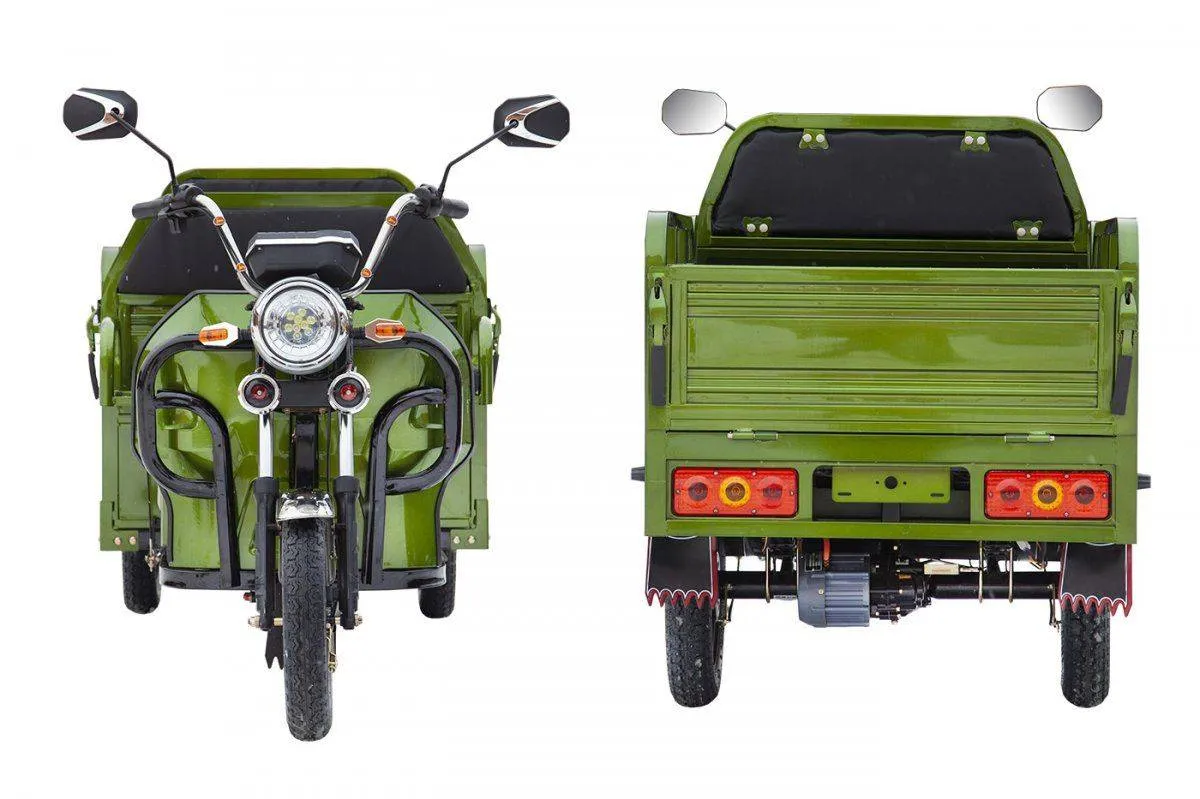 Грузовой электротрицикл Rutrike Вояж-П2 1250 60V 800W