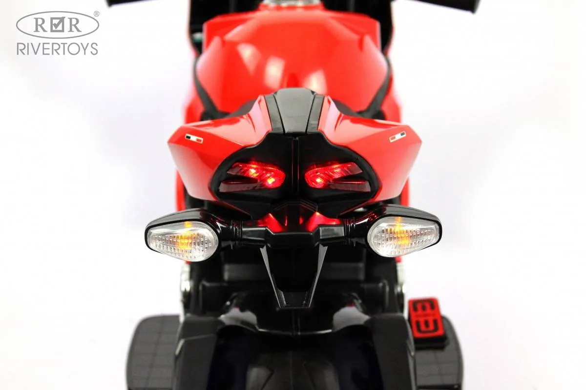 Детский электромотоцикл Rivertoys A001AA
