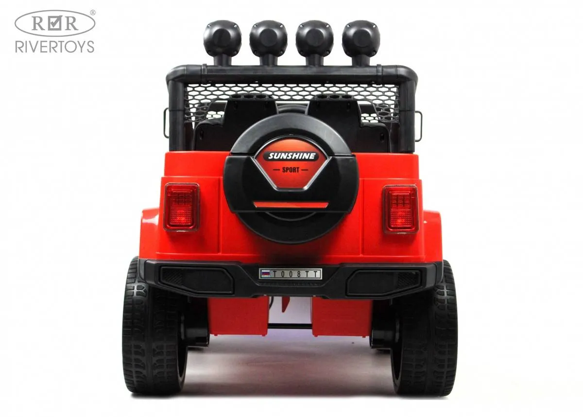 Детский электромобиль Rivertoys Jeep T008TT 4WD