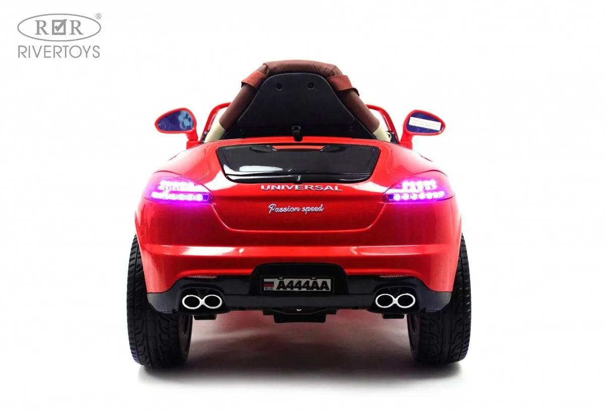 Детский электромобиль Rivertoys Porsche A444AA(кожа-EVA)
