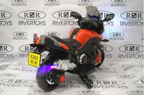 Детский электромотоцикл Rivertoys Moto E222KX