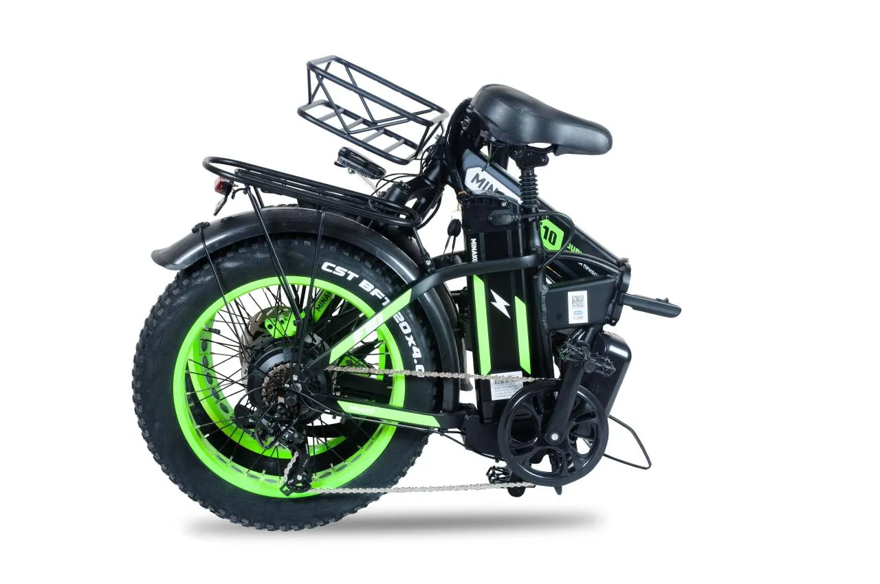 Электровелосипед Minako F10 Dual