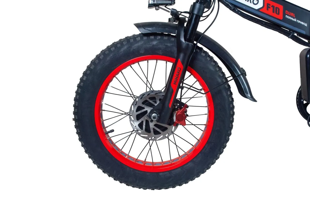 Электровелосипед Minako F10 Dual
