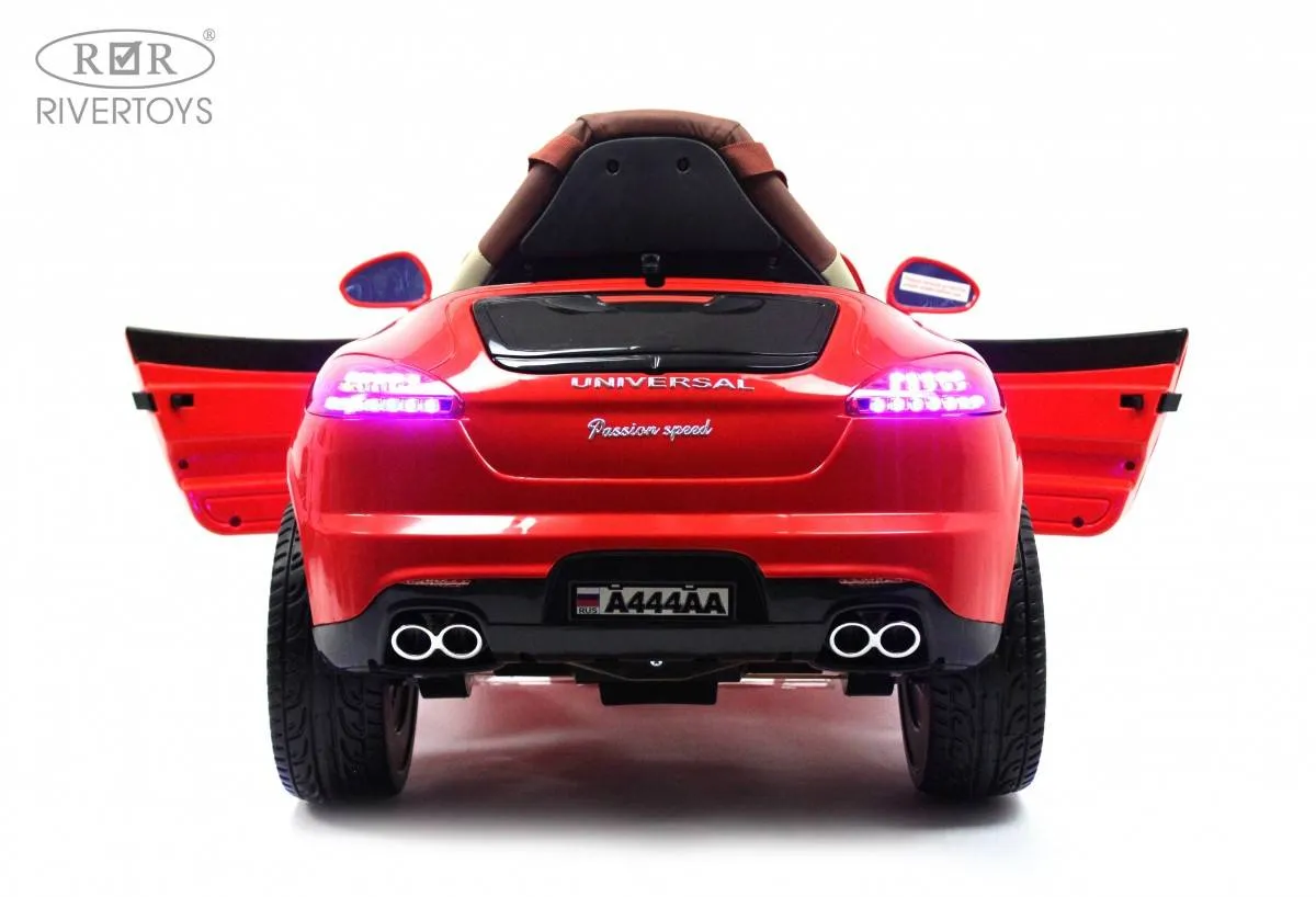 Детский электромобиль Rivertoys Porsche A444AA(кожа-EVA)